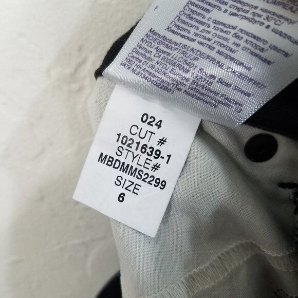 NYDJ Lift x Tuck Marilyn Straight Stretch Jeans Black Size 6 - Picture 9 of 9